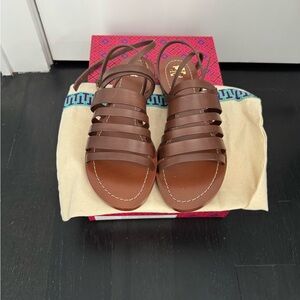Tory Burch Brown Sandals